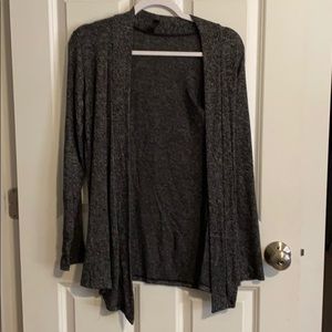 Gray cardigan